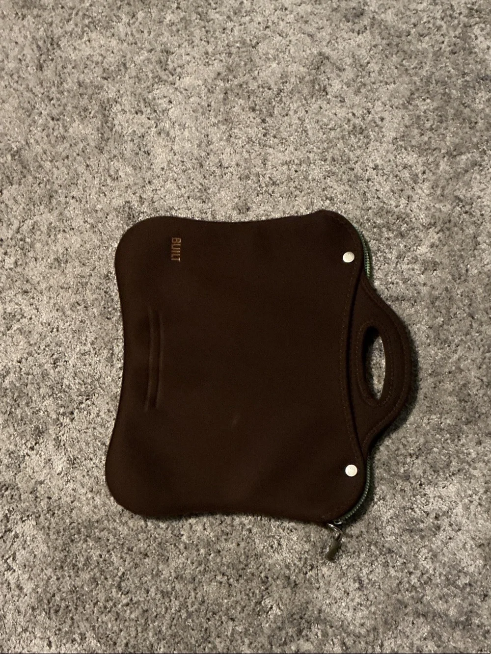 BUILT Brown Neoprene Laptop Sleeve with Handle